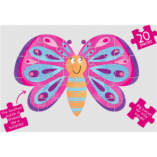 Butterfly Magic  Butterfly Shaped Puzzle 1